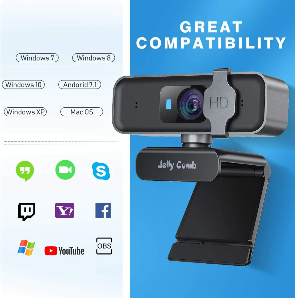 Jelly Comb 1080P HD USB cam mit Objektivdeckel JellyCam